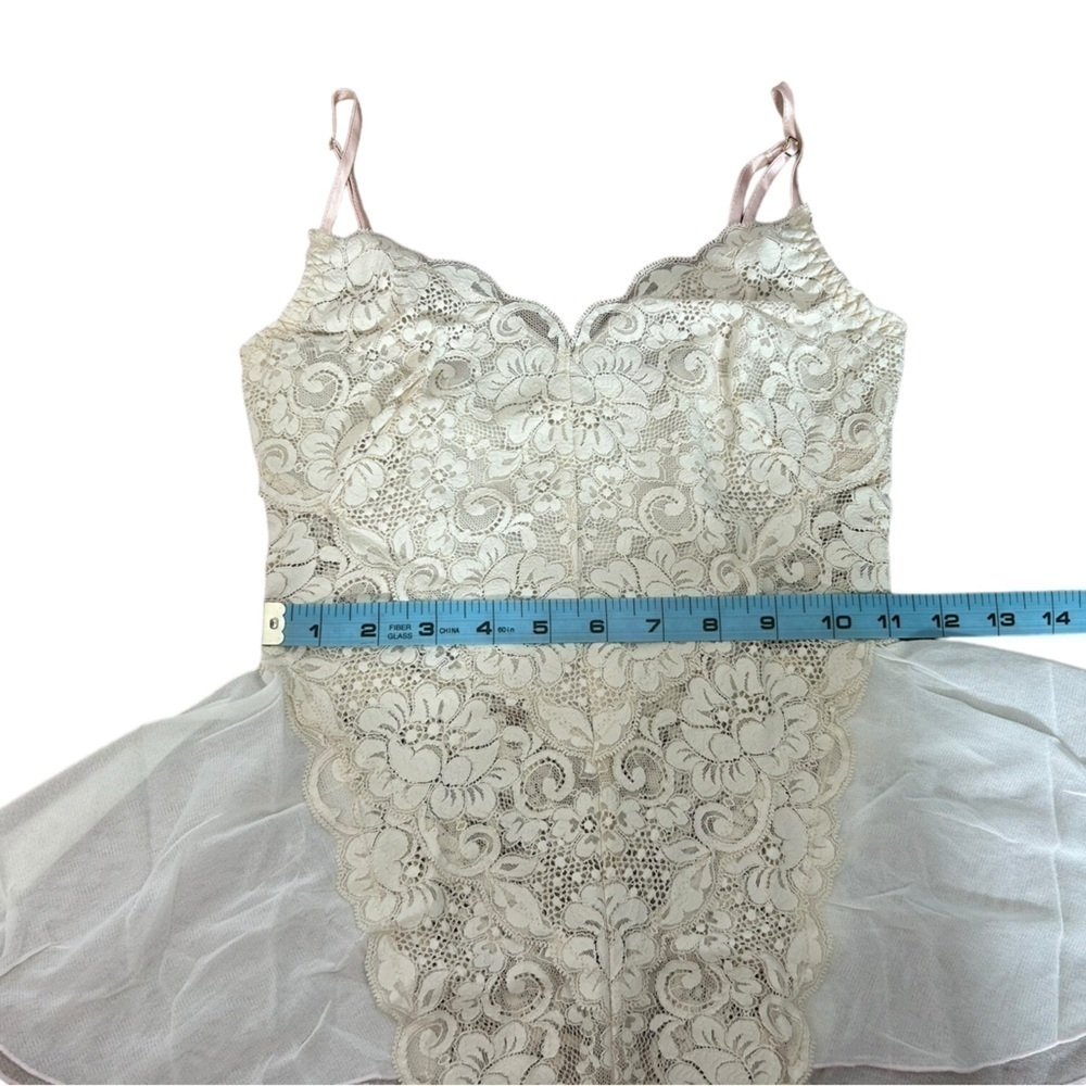 Free People Revolve HAH Sexy Maid to Wear Bodysuit in Blanc Lace Sz Small NWT - Picture 15 of 15